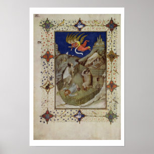 MS 11060-11061 Uren Notre Dame: Tierce, De an Poster