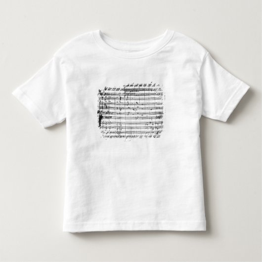 Ms.1548 Ouverture of the opera "Don Giovanni" Kinder Shirts (Voorkant)