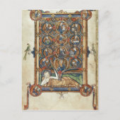 Ms 21926 The Tree of Jesse from a psalter Briefkaart (Voorkant)