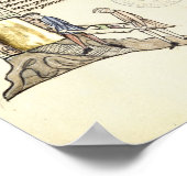 Ms 21 f.167v Bouw van een toren Poster (Hoek)