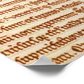 Ms 21 fol.97 Ruth and Boaz, uit een Bijbel Poster (Hoek)