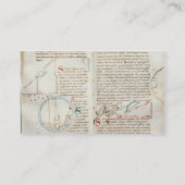 Ms 235 f.32 & 33 Geometry, van een 'Traite d'Astro Visitekaartje (Achterkant)