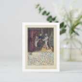 Ms. 2597 King Rene droomt: De God van de Liefde st Briefkaart (Staand voorkant)