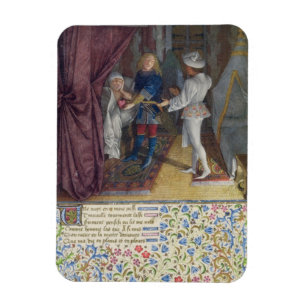 Ms. 2597 King Rene droomt: De God van de Liefde st Magneet