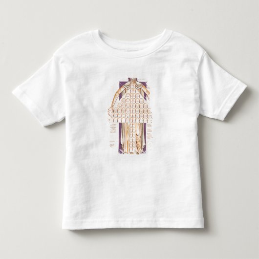 Ms 354 fol.256v Boom van de Consanguinity Kinder Shirts (Voorkant)