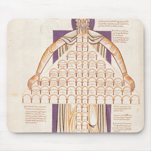 Ms 354 fol.256v Boom van de Consanguinity Muismat (Voorkant)