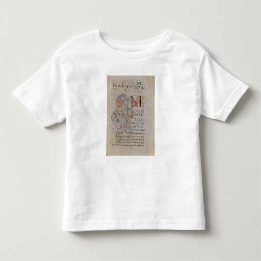 Ms 8 f.42 St. Mark the Evangelist Kinder Shirts (Voorkant)