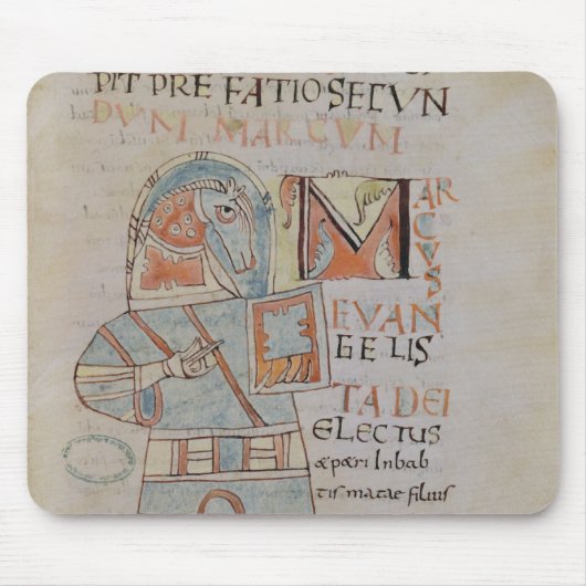 Ms 8 f.42 St. Mark the Evangelist Muismat (Voorkant)
