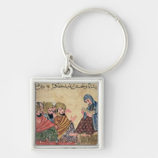 MS Ahmed III 3206 De filosoof Sleutelhanger (Voorkant)