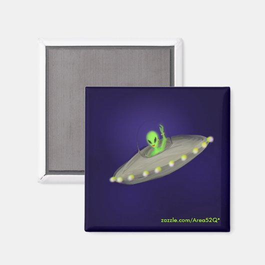 Ms. Alien magneet (Voorkant / Achterkant)