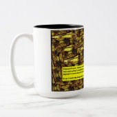 MS Awareness - A Million Beez Tweekleurige Koffiemok (Links)