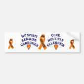 MS Awareness Bumpersticker (Voorkant)