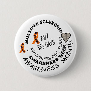 MS AWARENESS BUTTON MET VERLIES