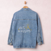 MS Awareness Maand Multiple Sclerose MS Warrior B Denim Jacket (Hangar)