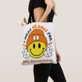 MS Awareness Ribbon Support Giften Tote Bag (Dichtbij)