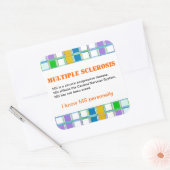 MS Awareness Stickers for Multiple Sclerosis (Envelop)