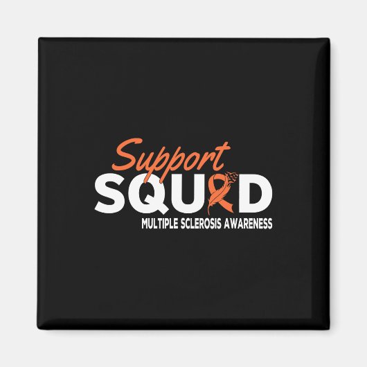 MS Awareness voor Sclerosis squad Magneet (Voorkant)