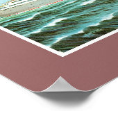 MS Bergensfjord in Zee Poster (Hoek)