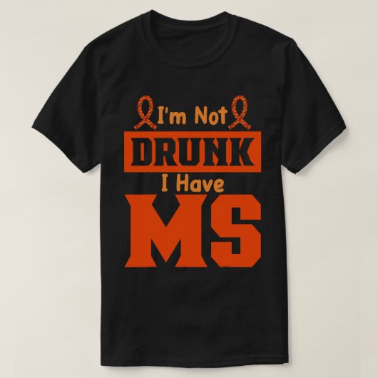 MS-bewustzijn bij multipele sclerose T-shirt (Design voorkant)