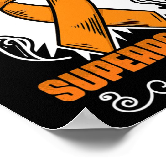 MS-bewustzijn overlevende multipele sclerose Poster (Hoek)