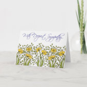 Ms Bren Sympathy Kaart (Voorkant)