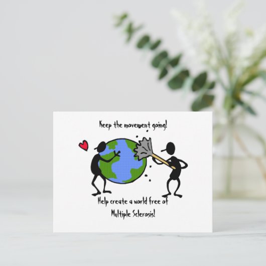 MS-briefkaart Briefkaart (Staand voorkant)