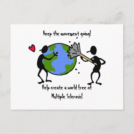 MS-briefkaart Briefkaart (Voorkant)