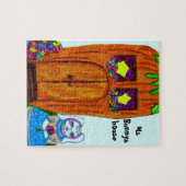 MS. BUNNYS HUIS, EENVOUDIGERE puzzel Legpuzzel (Horizontaal)