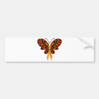 MS Butterfly Bumpersticker