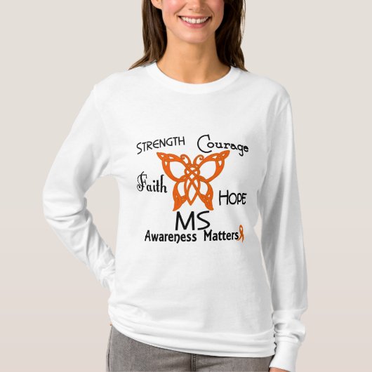 MS Celtic Butterfly 3 T-shirt (Voorkant)