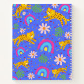 Ms Cheetah Confetti Notitieboek (Achterkant)