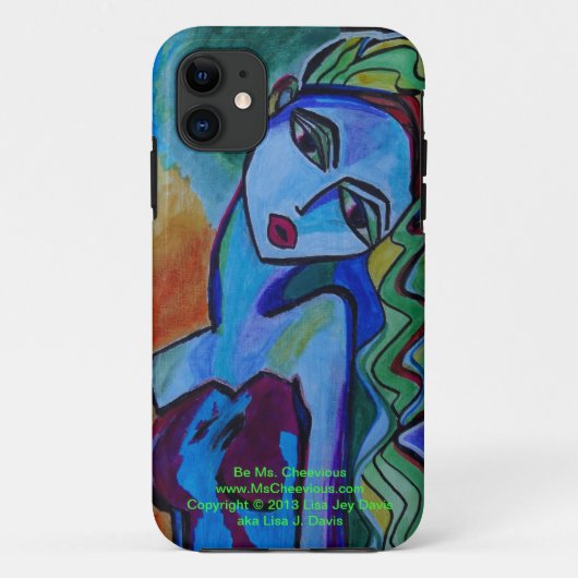 Ms Cheevious "Aurelia" iPhone 5 Hoesje (Achterkant)