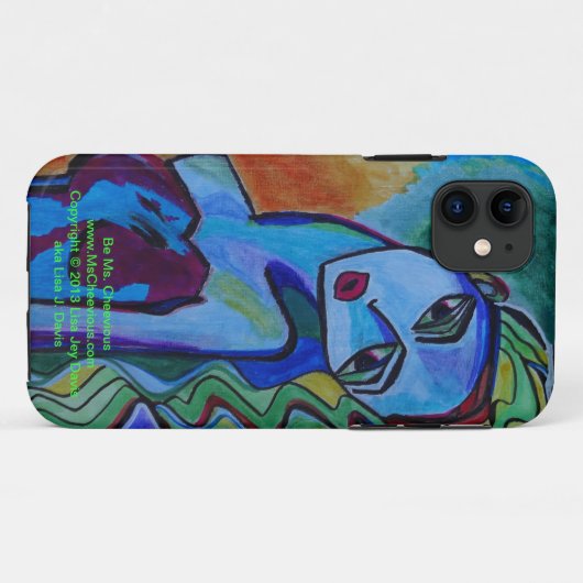 Ms Cheevious "Aurelia" iPhone 5 Hoesje (Achterkant (horizontaal))