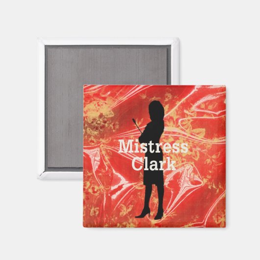 Ms Clark Magnet (Voorkant / Achterkant)