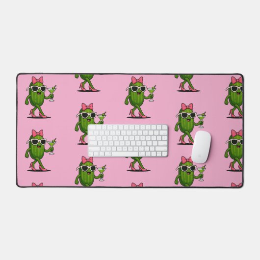 Ms. Cucumber Chic Bureaumat (Keyboard & Muis)