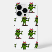 Ms. Cucumber Chic Case-Mate iPhone Case (Achterkant)