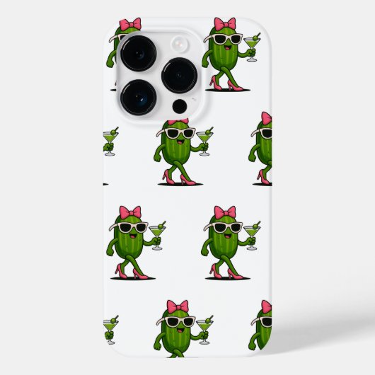 Ms. Cucumber Chic Case-Mate iPhone Case (Achterkant)