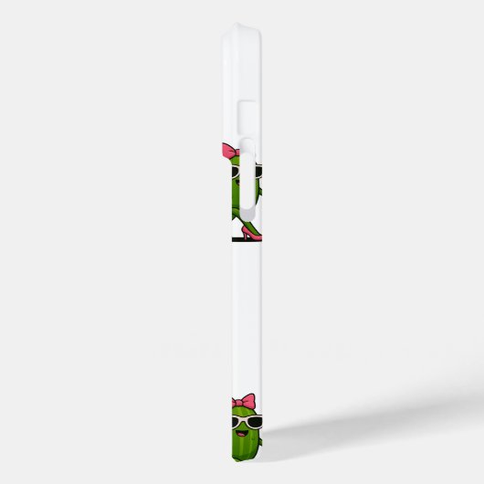 Ms. Cucumber Chic Case-Mate iPhone Case (Achterkant / Links)