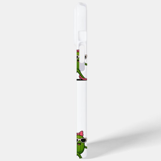 Ms. Cucumber Chic Case-Mate iPhone Case (Achterkant / Links)