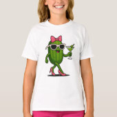 Ms. Cucumber Chic T-shirt (Voorkant)