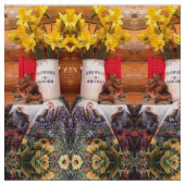 "Ms Elizabeth's Flower Garden Stof (Close Up)
