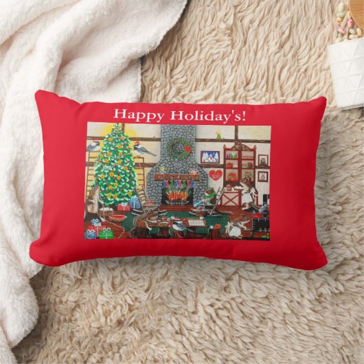 "Ms Elizabeth's Holiday Home" Kussen (Deken)