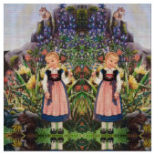 "Ms Elizabeth's" Little Dutch Girl Fabric Stof (Close Up)