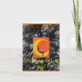 "Ms Elizabeth's Long Night" Note Card Kaart