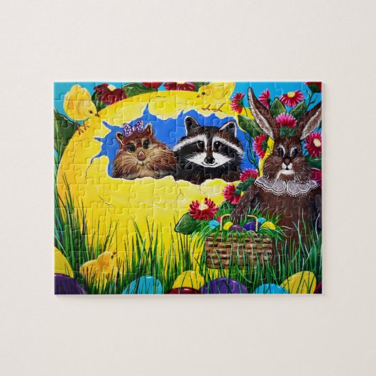 "Ms Elizabeth's Paaswereld Legpuzzel (Horizontaal)
