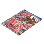 "Ms. Elizabeth's pepermunt wereld" Notitieboek (Linkerzijde)