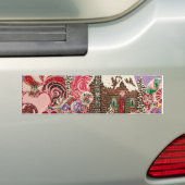 Ms Elizabeth's Peppermint World Bumpersticker (Op auto)