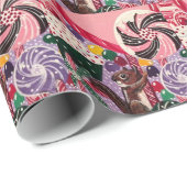 Ms Elizabeth's Peppermint World Cadeaupapier (Rol Hoek)