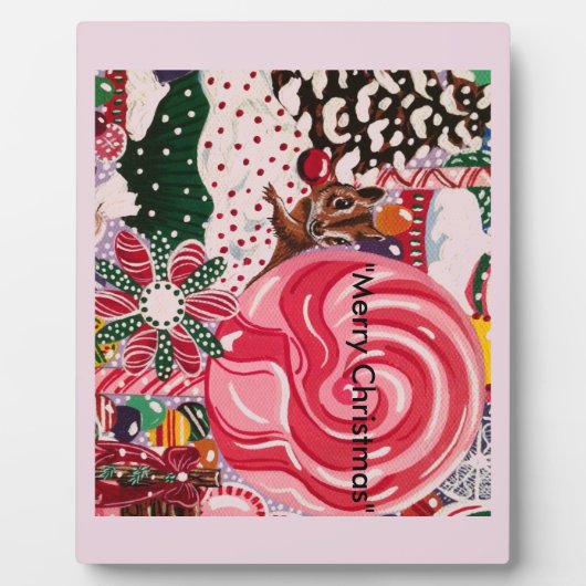 "Ms Elizabeth's Peppermint World" Fotoplaat (Voorkant)