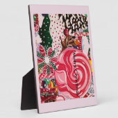 "Ms Elizabeth's Peppermint World" Fotoplaat (Zijkant)